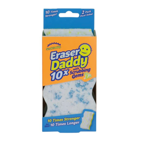 Esponja Eraser Daddy With Scrubbing Gems 2 piezas