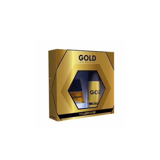 Millionaire Gold Estuche Colonia 60 ml + Desodorante Spray 150 ml