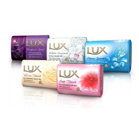 Jabón barra LUX variedad 80g