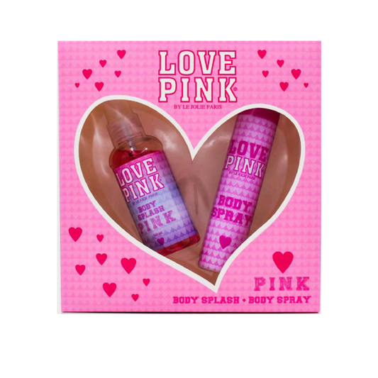 Love Pink Estuche Pink Body Splash 140 ml + Body Spray 75 ml