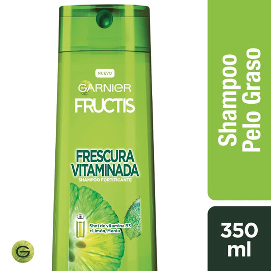 Fructis Shampoo fortificante frescura vitaminada 350ml