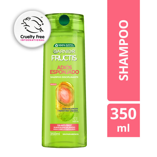 Fructis Shampoo desenredante adiós esponjado 350ml